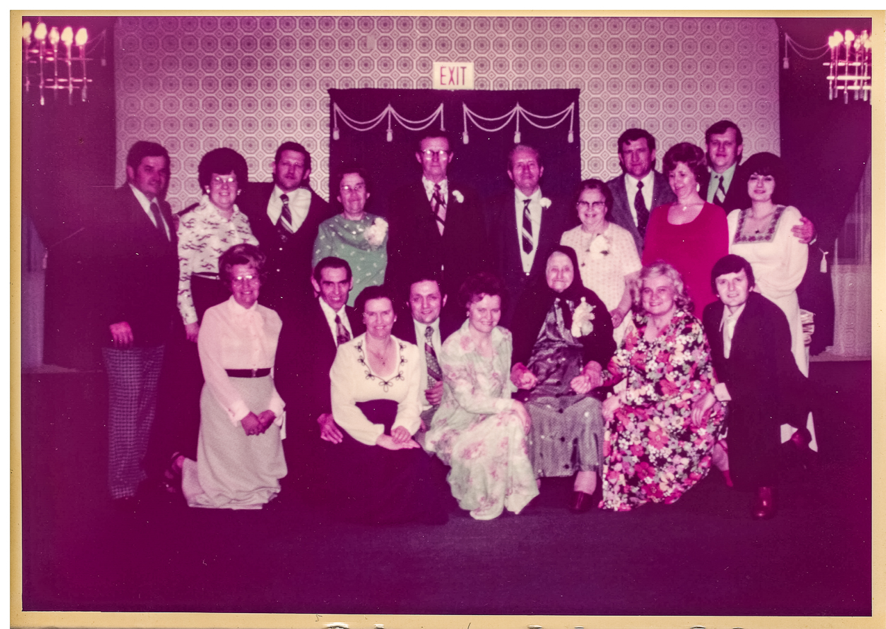 Grossy Oma 100th B-day Walter Family Gathering in the 1972s maybe  ~~  