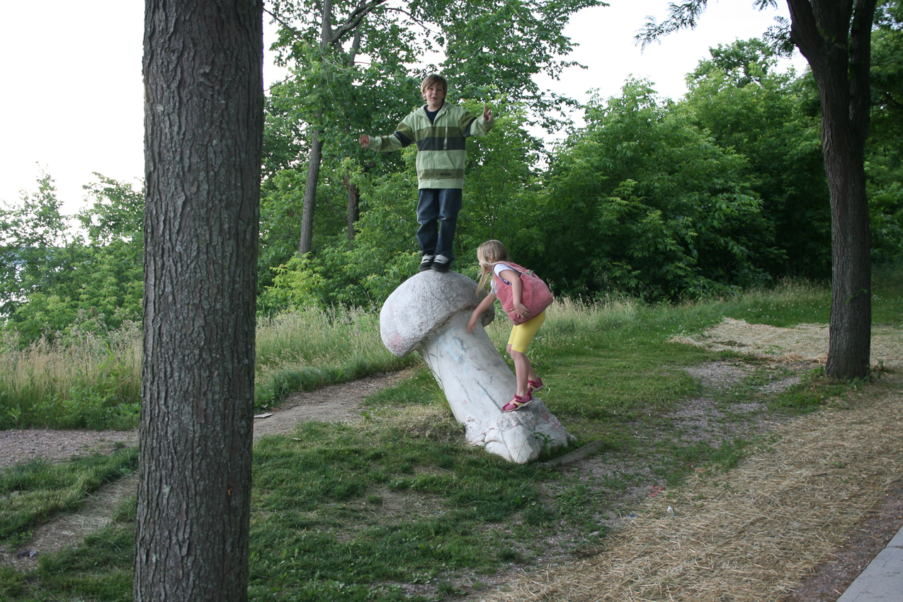   ~~  it's a mushroom!