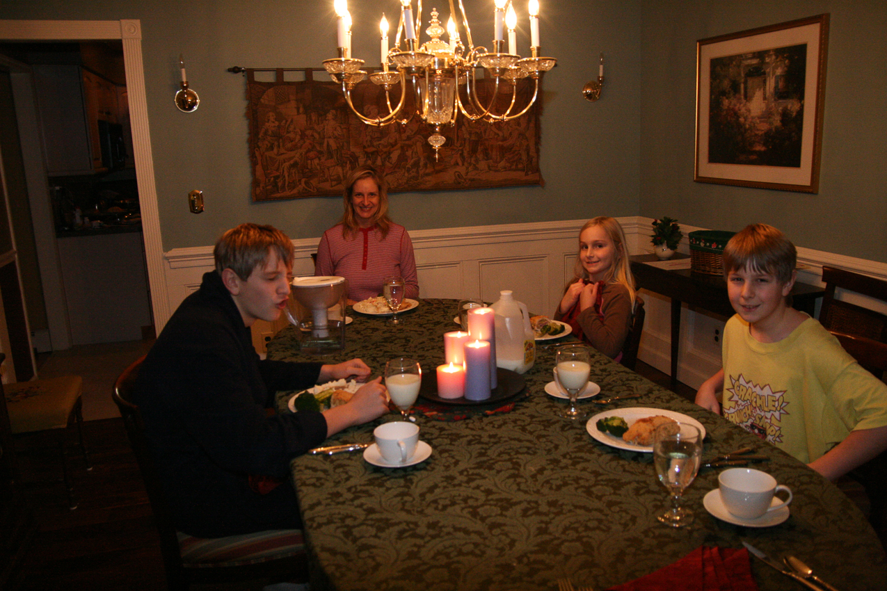Family Dinner  ~~  Xmas casual attire - the best