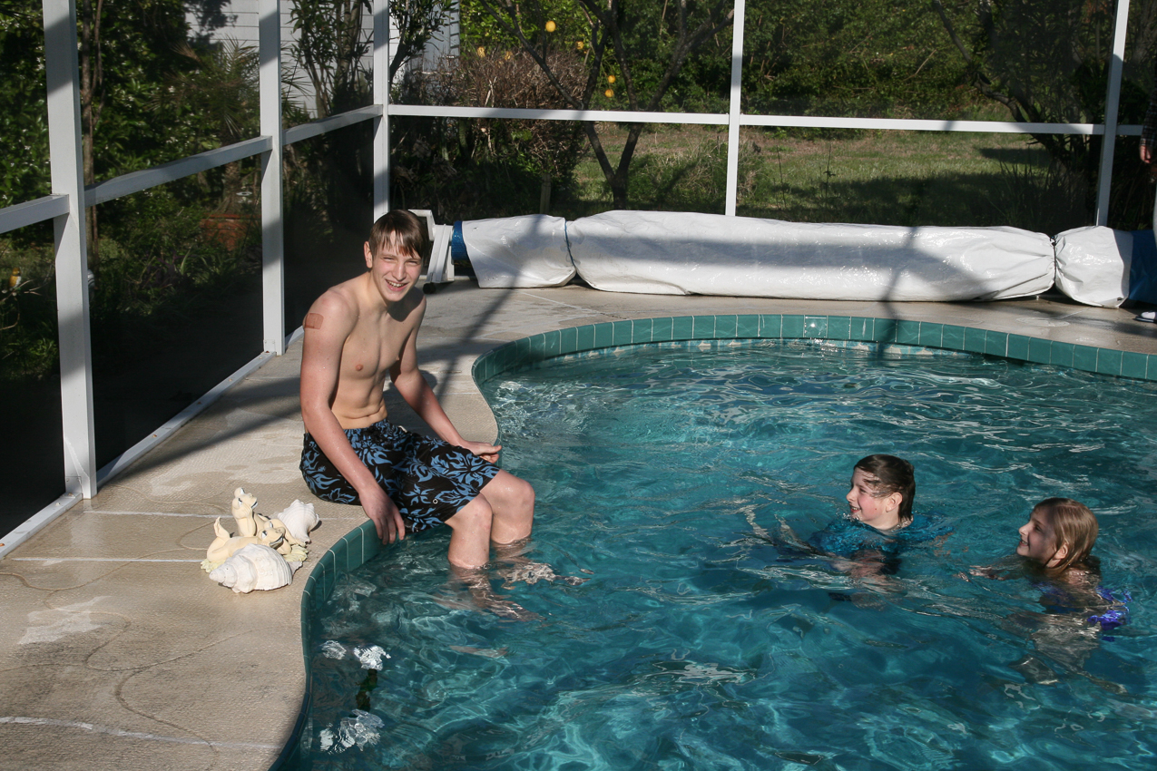 68 degree water?  ~~  They don't care.