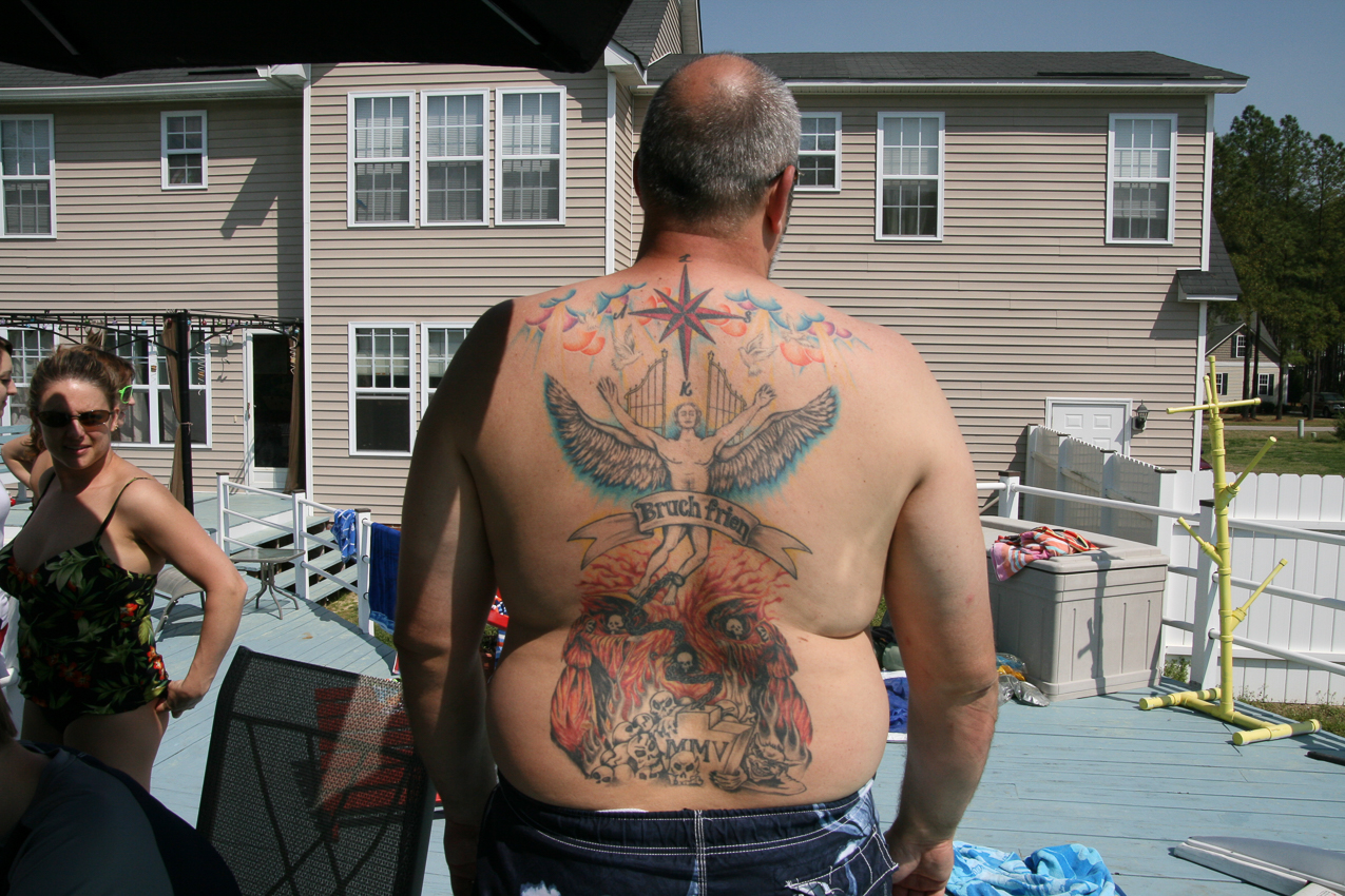 Little Body Art  ~~  There is a story in there.....