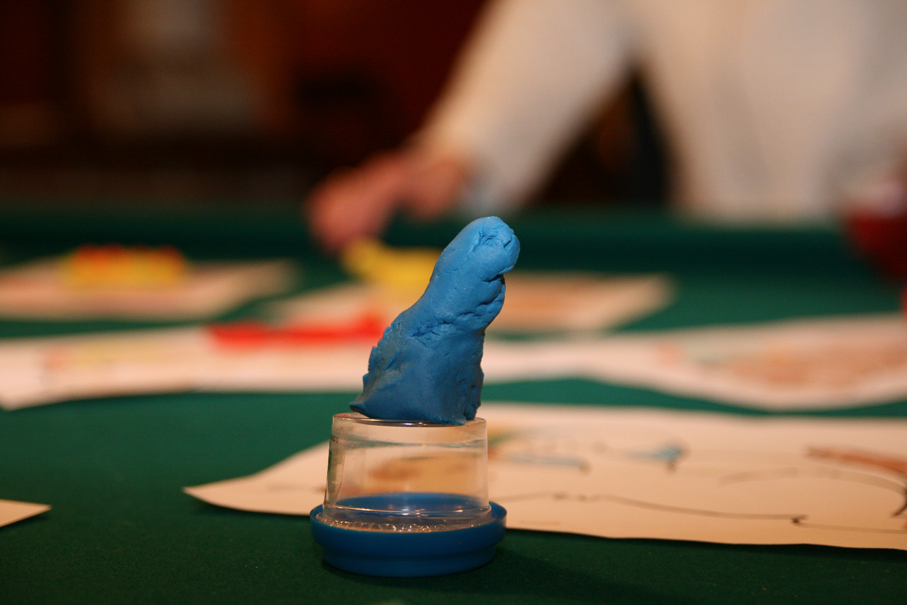 Bob slang's remote scuplture  ~~  We did not actually see him slip in and submit this entry