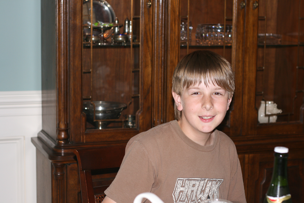 Quinn at Mary's B-day  ~~  