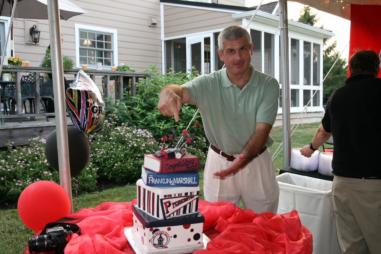 its a cake?!  ~~  Paris Haas' Graduation