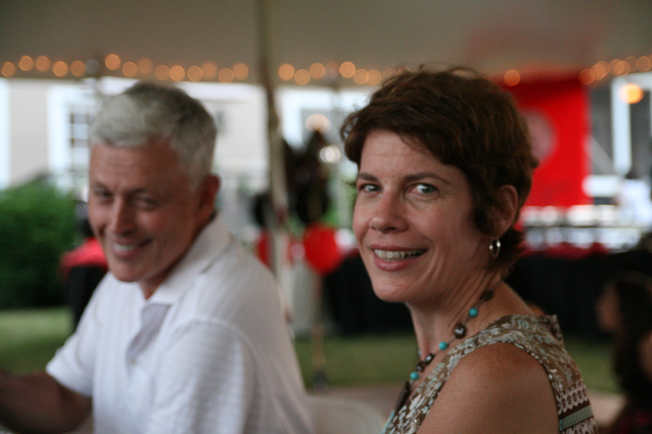 Bill and Denise  ~~  Check out the depth of field on this shot!