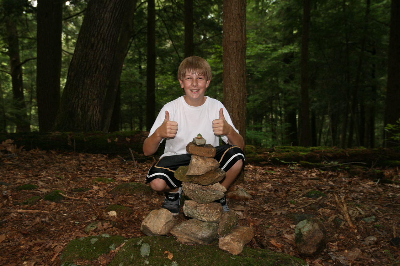 Quin the roick builder   ~~  with acorn on top
