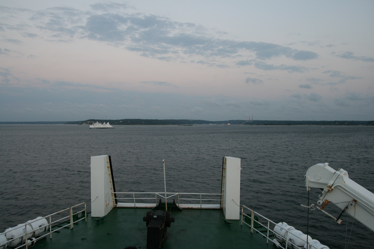 Coming back to Port Jeff, Long island, NY  ~~  