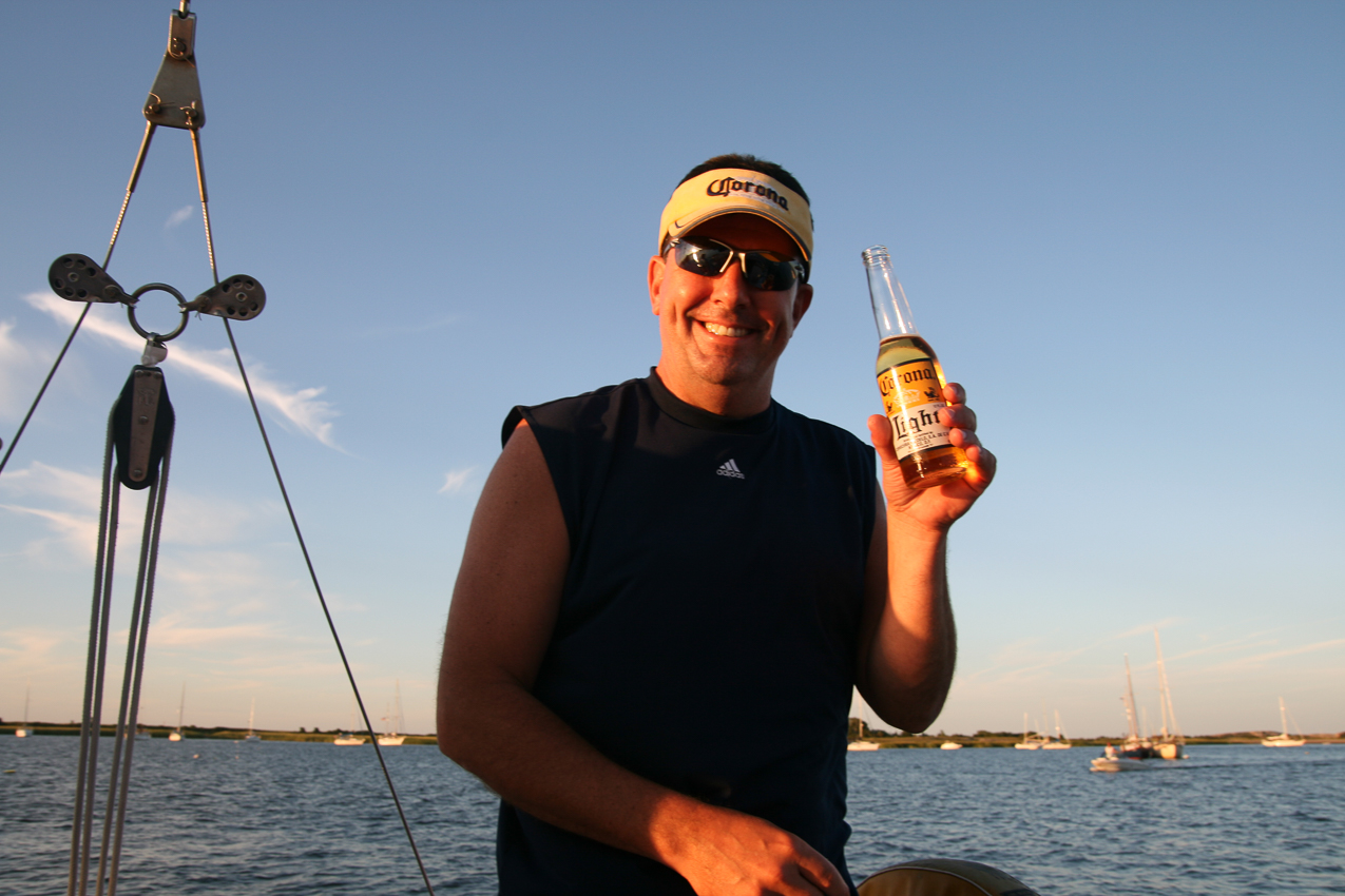 Brian is having a Corona Light?  ~~  