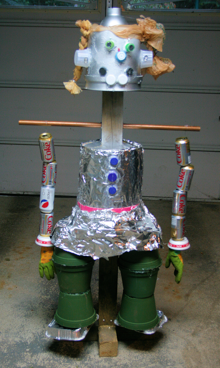 Rachel Recycle  ~~  cute!