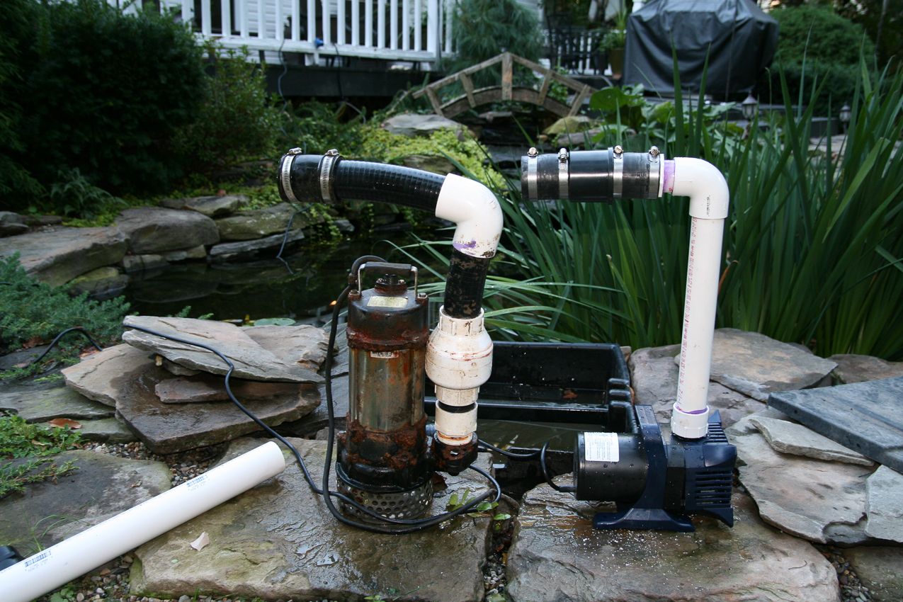 old and new  ~~  5,500 gph and 10 foot lift, 4,000 gph and only a few feet of lift. -- who cares!!!!!!!! 1 kilowatt hour saved = - $141.12 per month less electricity!!!