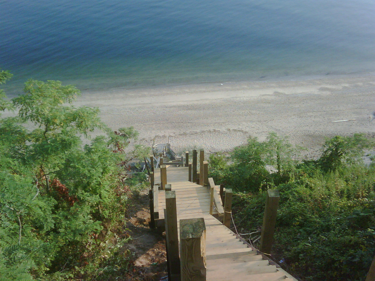 MBBC stairs 1/2 way done?  ~~  maybe by christmas August 17, 2010