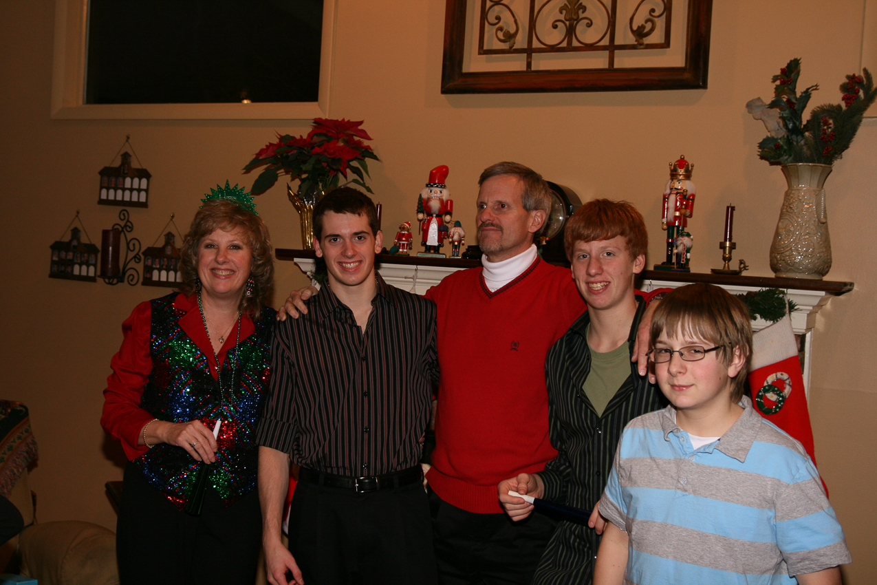 The Gerhke's were over  ~~  