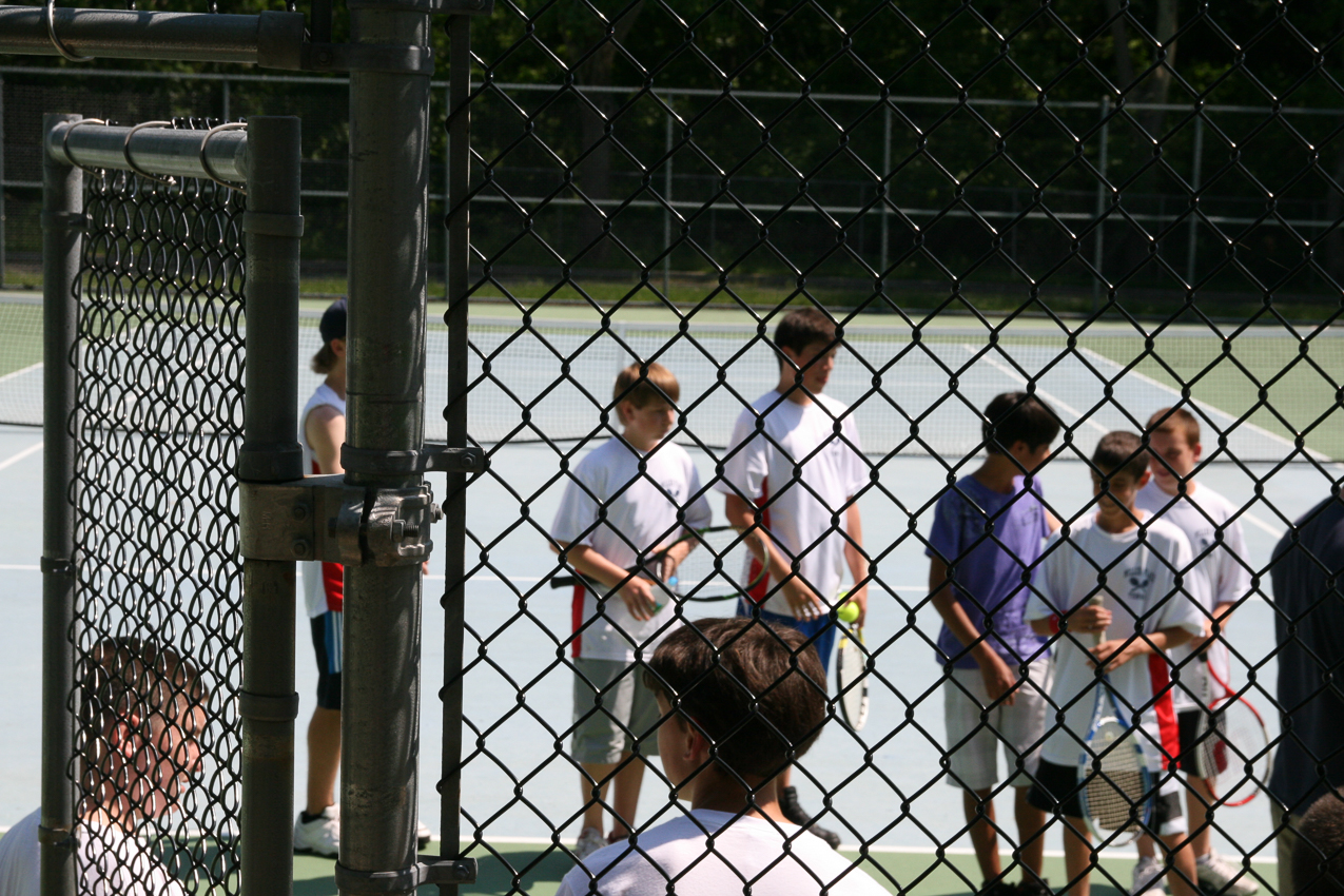 Quinn at Tennis match against Mt. Sinai  ~~  