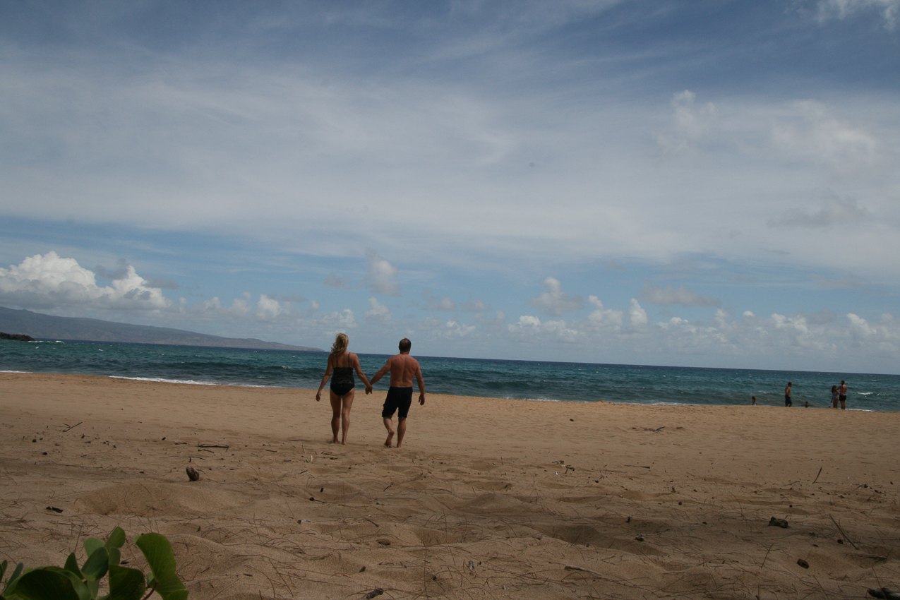 Walking the beach  ~~  