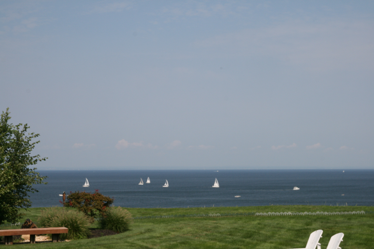 30th Annual MSSA American Cancer Society Regatta  ~~  Long Island sound from our neighbors back yard