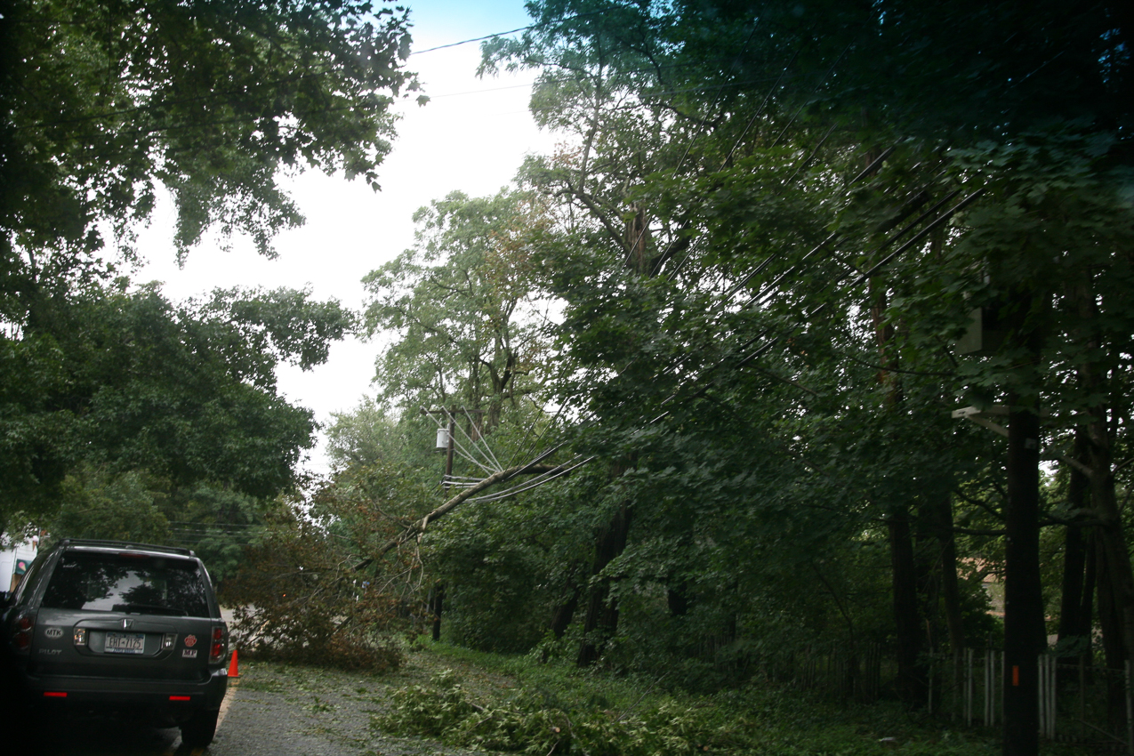 nearby another reason we have no power or phones, or cable or cells?  ~~  