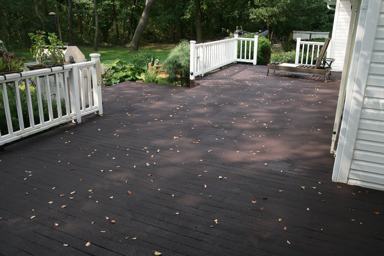 I like it.  ~~  pain in the butt, an hope to not waste 3 days of next years vacation on a wood deck!