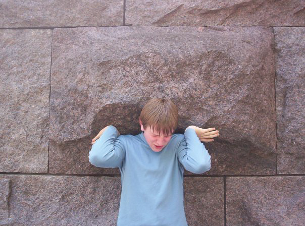 stole this from Facebook by one of Dan's buddies  ~~  it seems to be what 16 is all about?  A lot of pressure and weight on ones shoulders and not much you can do about it?