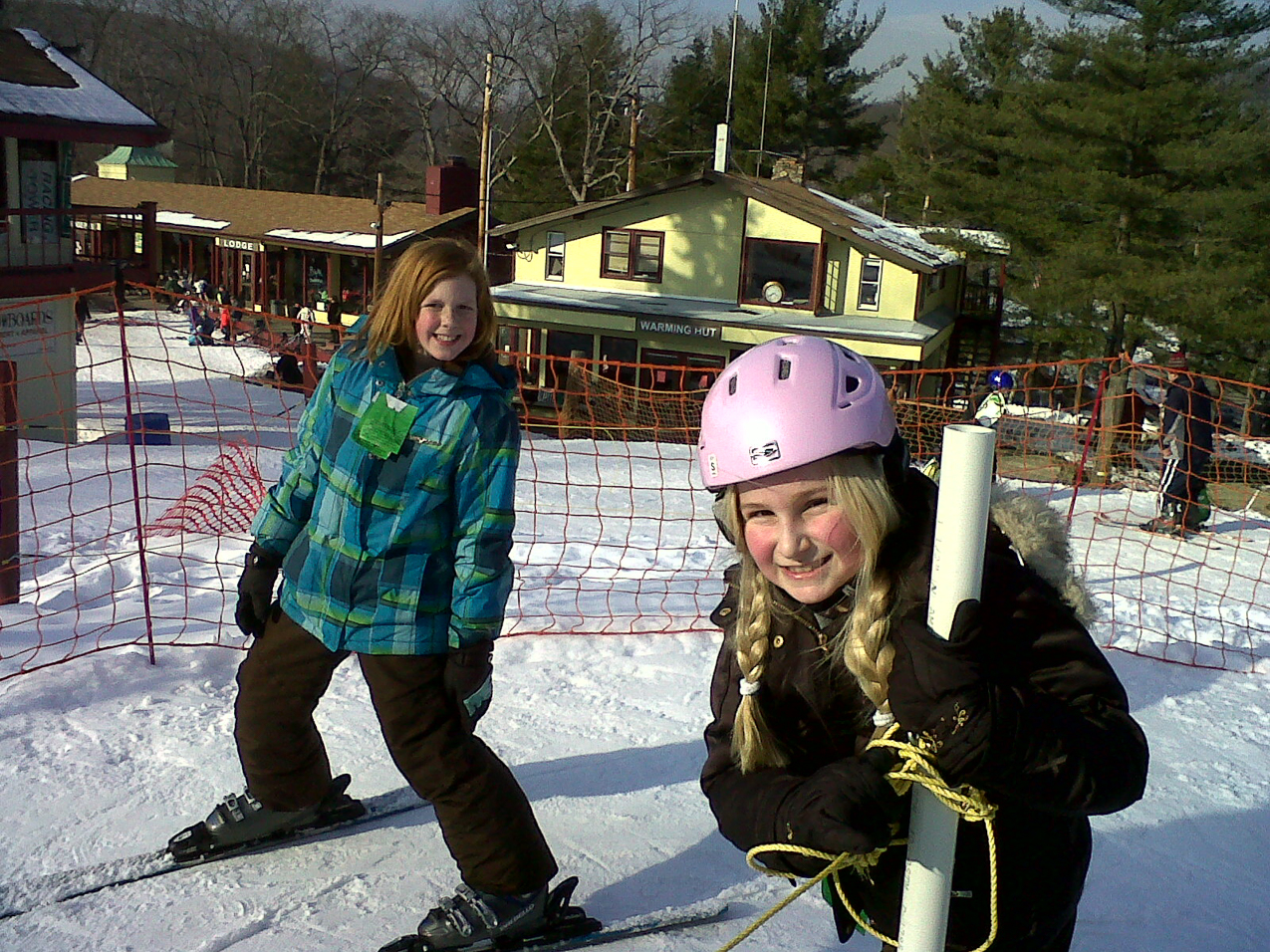 Laura and Mary  ~~  Tuxedo Ridge/Sterling Mtn Ski vaca. 2011