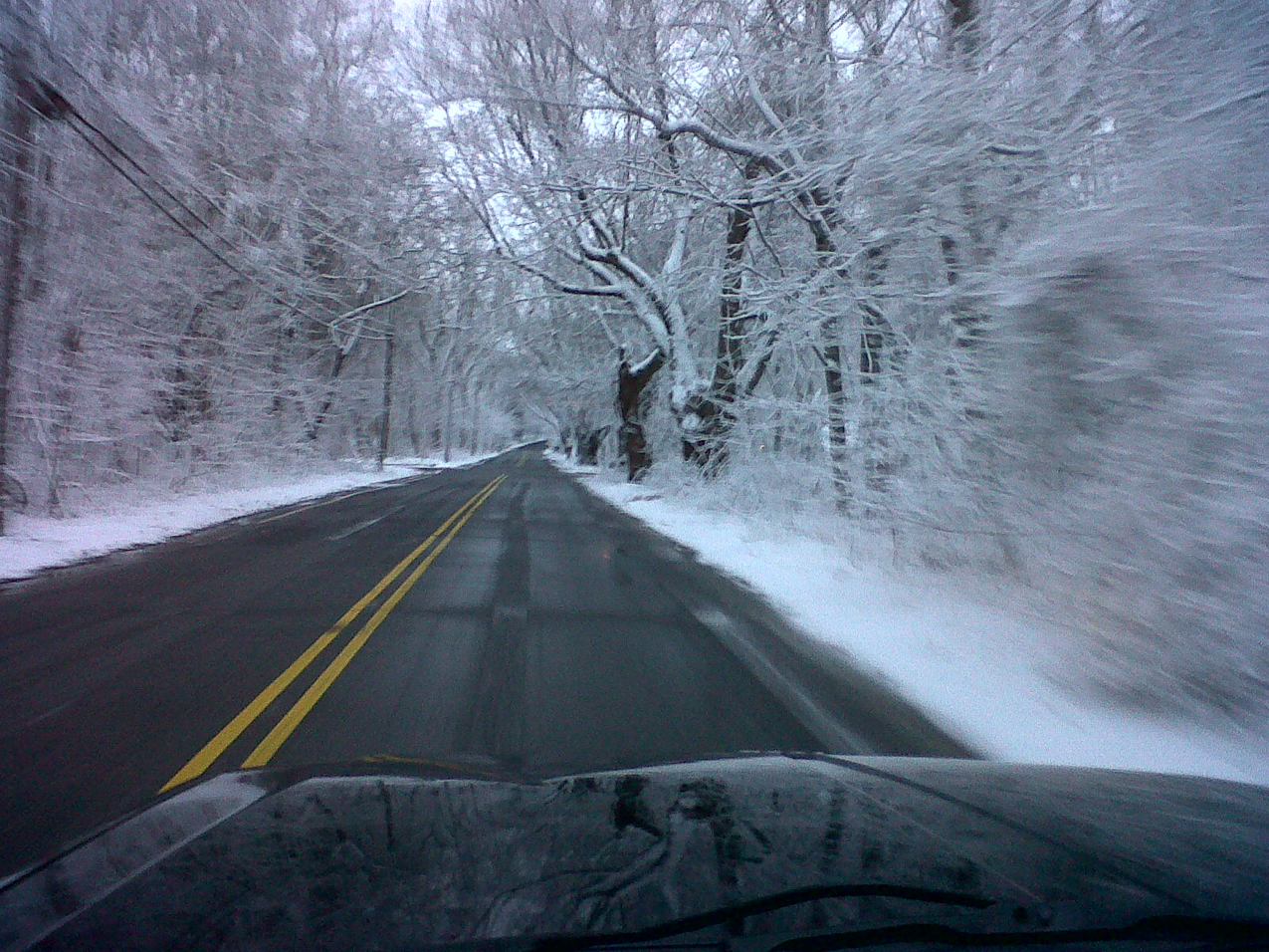 Last snowfall in 2011?  ~~  