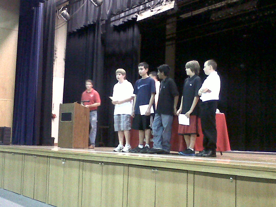 Tennis Award for Quinn:  Most Intense competitor  ~~  aka the angry tennis player award!