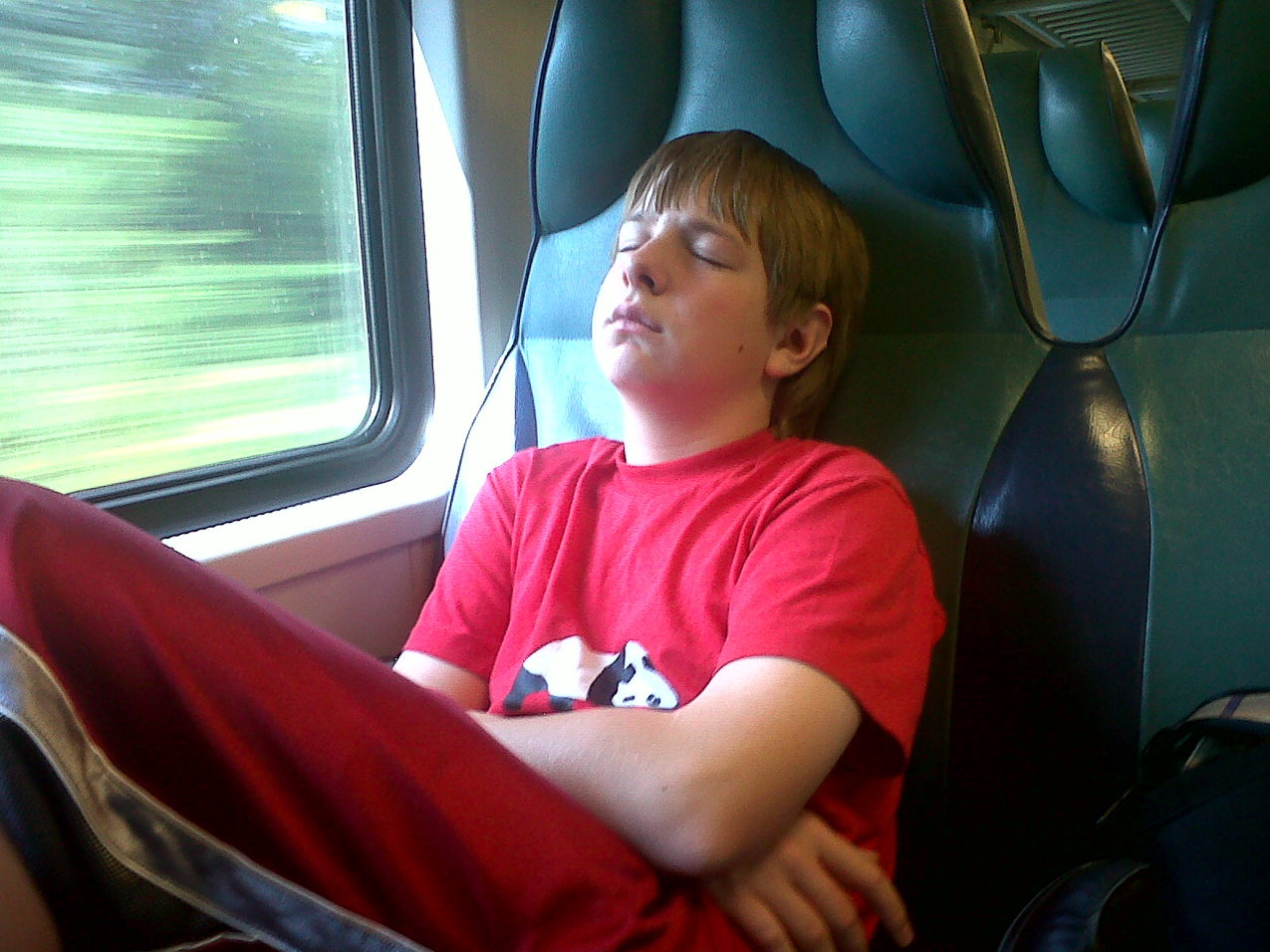 Quinn ba da bing and I heading into NYC for 2 days  ~~  Gret, Mary, and Daniel are in FLA.