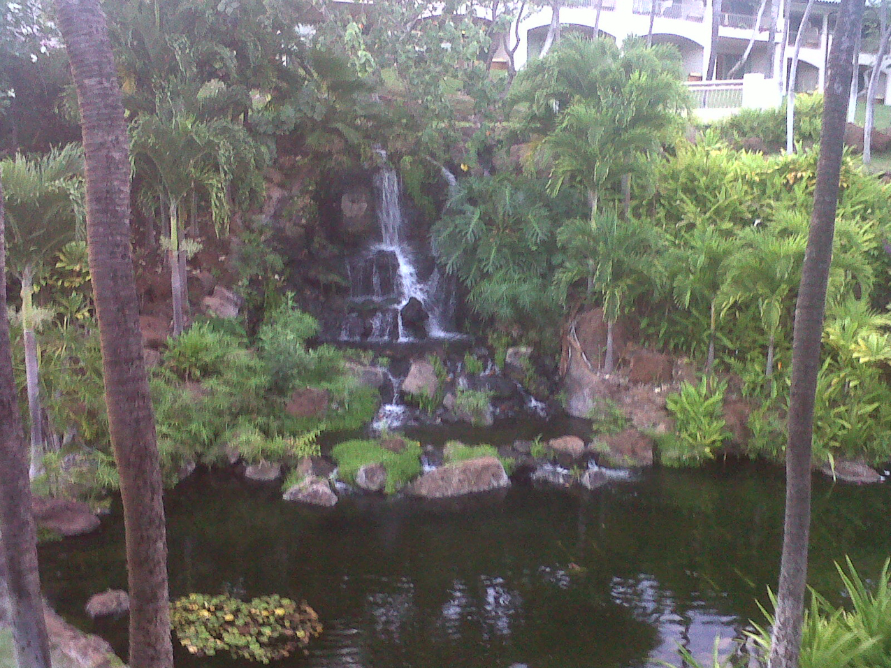 Four Season's  at Manele Bay  ~~  Outside our room