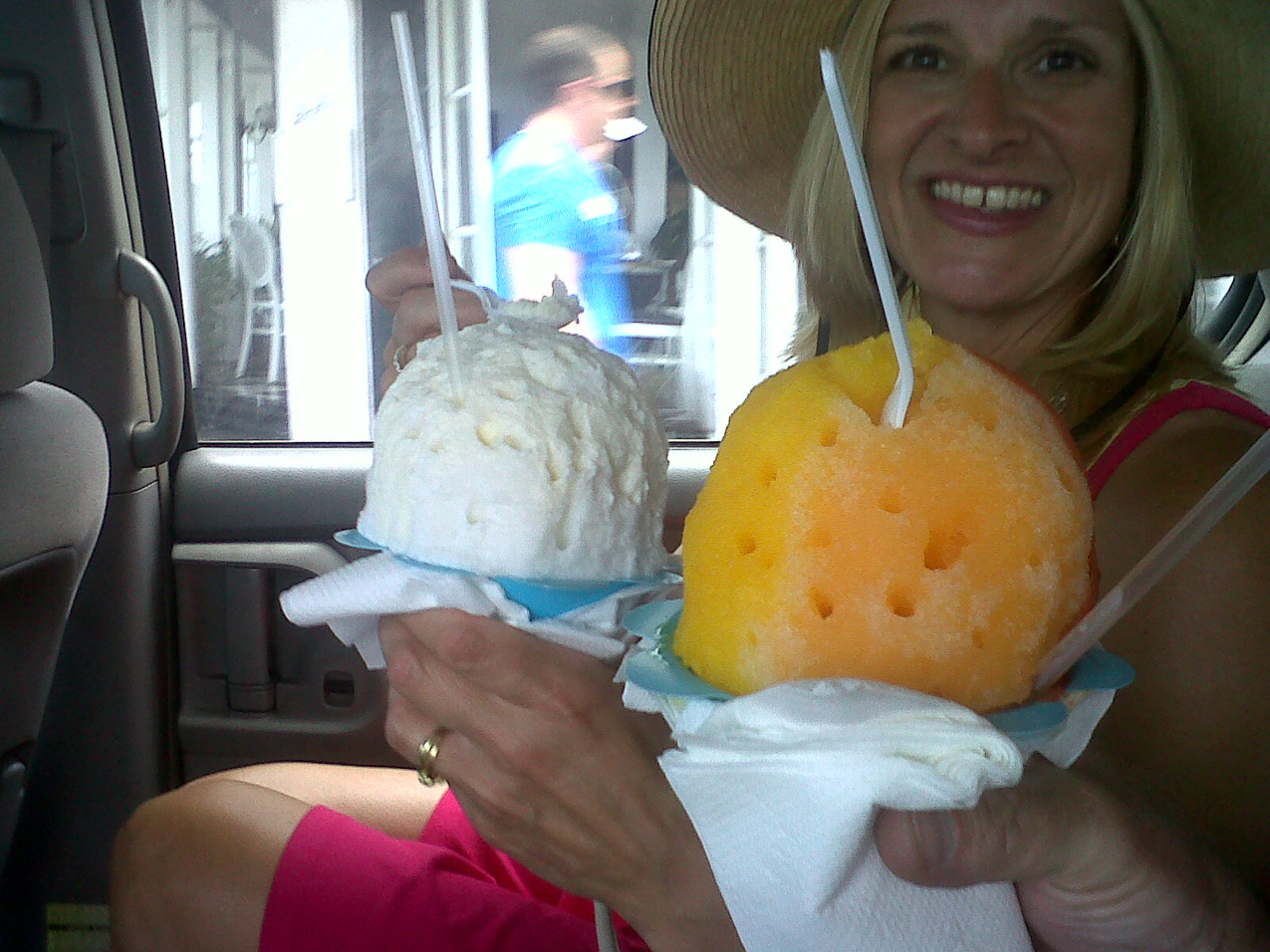 Shaved Ice a local favorite  ~~  