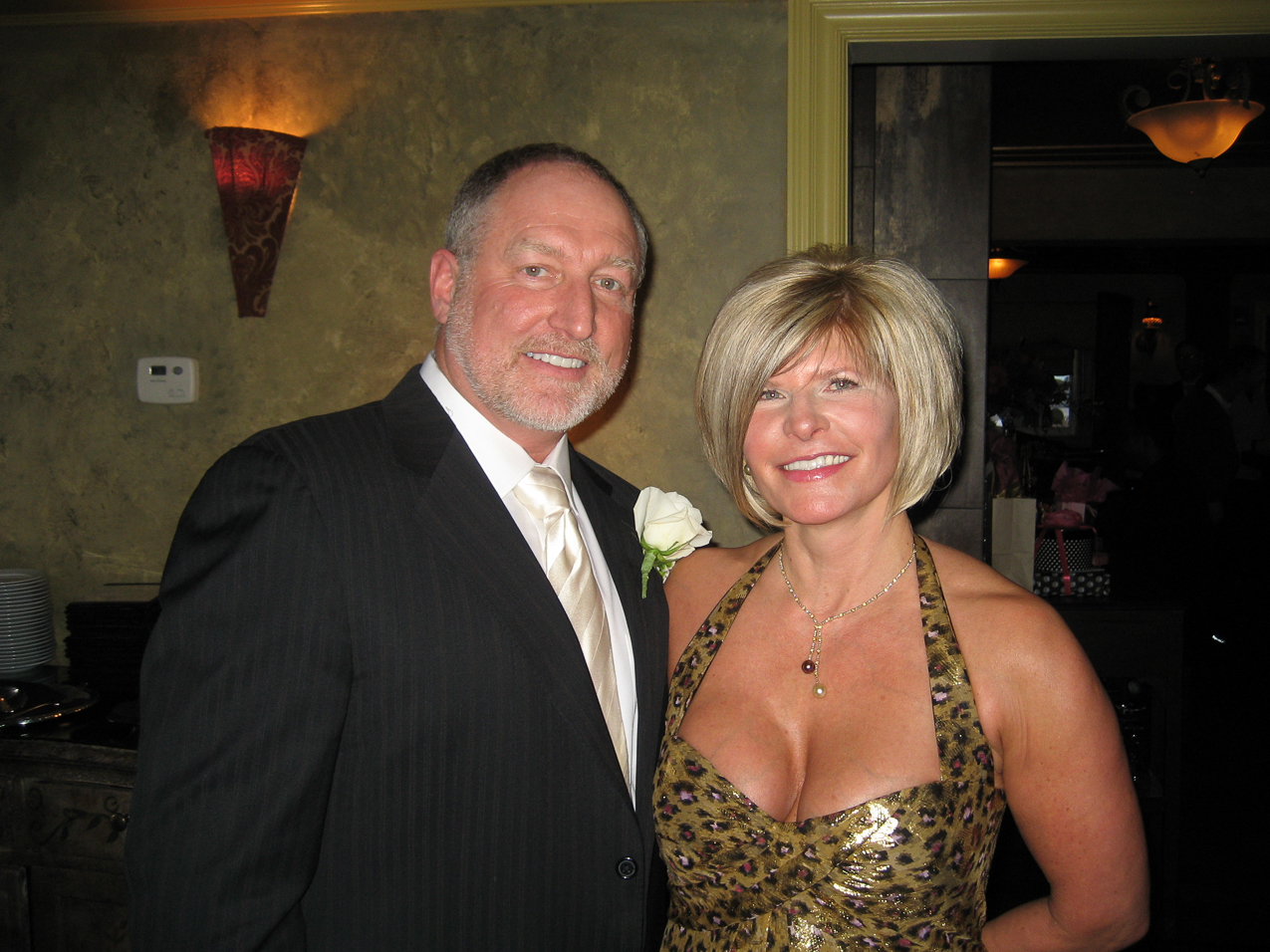 Lisa and Rich  ~~  Celebrating Lisa's 29th anniversary of her 21st b-day???