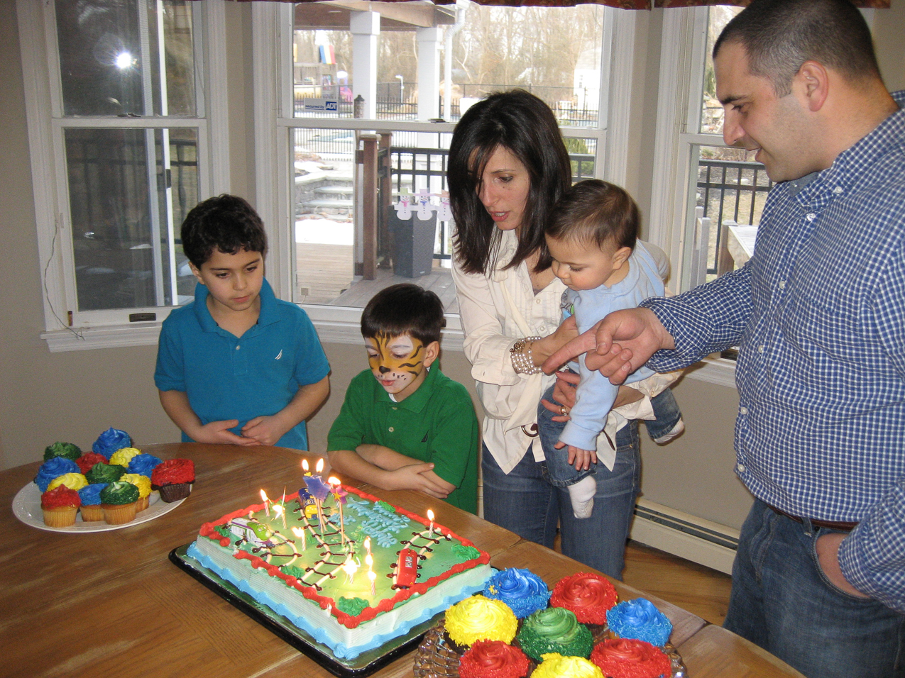 The Tarsia's - Our neighbors!  ~~  Adam, Christian, Kristi, Luke, Vic.