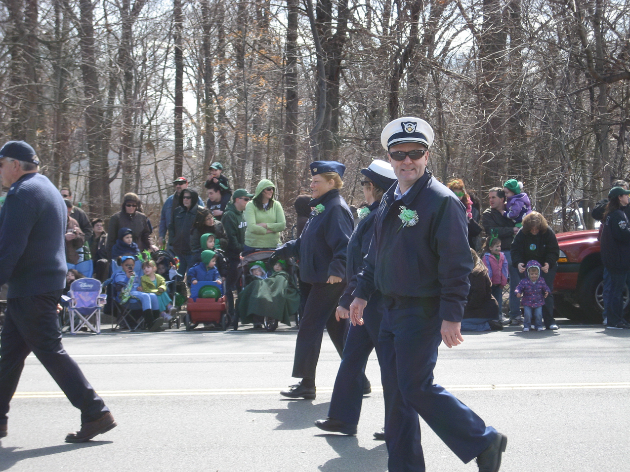 Dad in the Irish Parade 2011.  ~~  