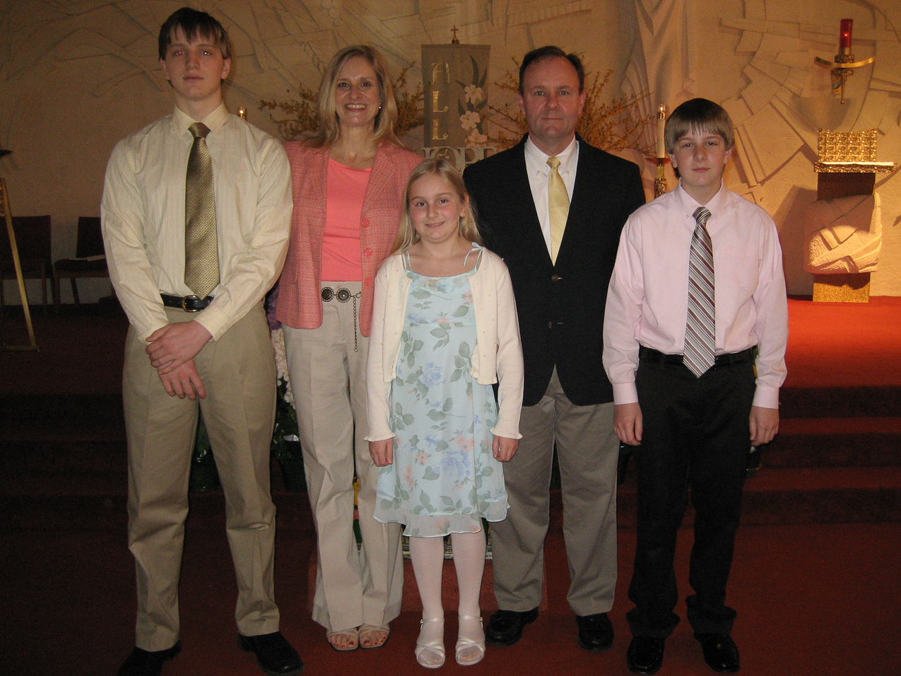 Easter 2011 at St. Louis deMontfort Roman Catholic Church  ~~  