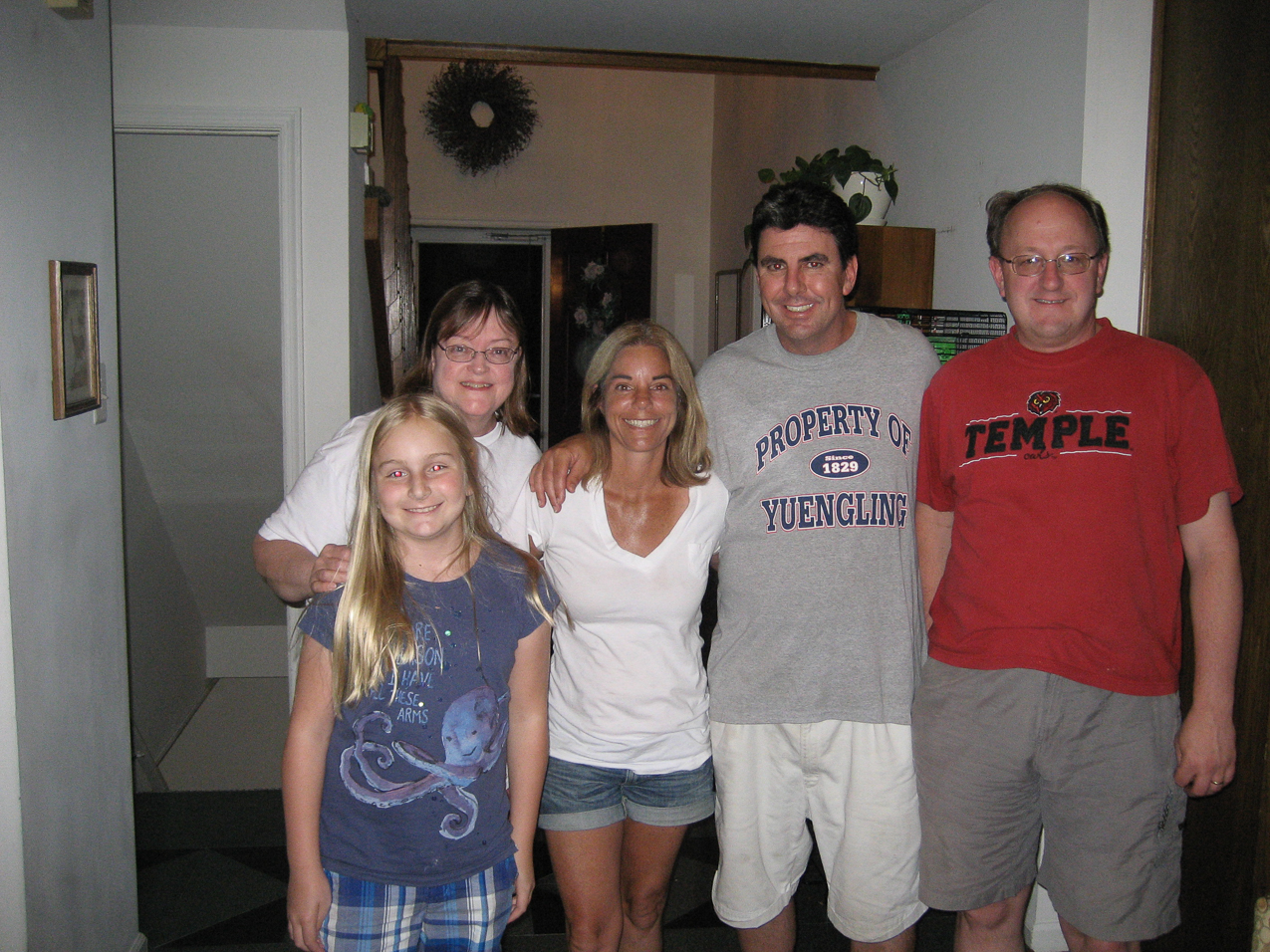 Mary, Linda McHale, Lisa, Brian, Tom  ~~  