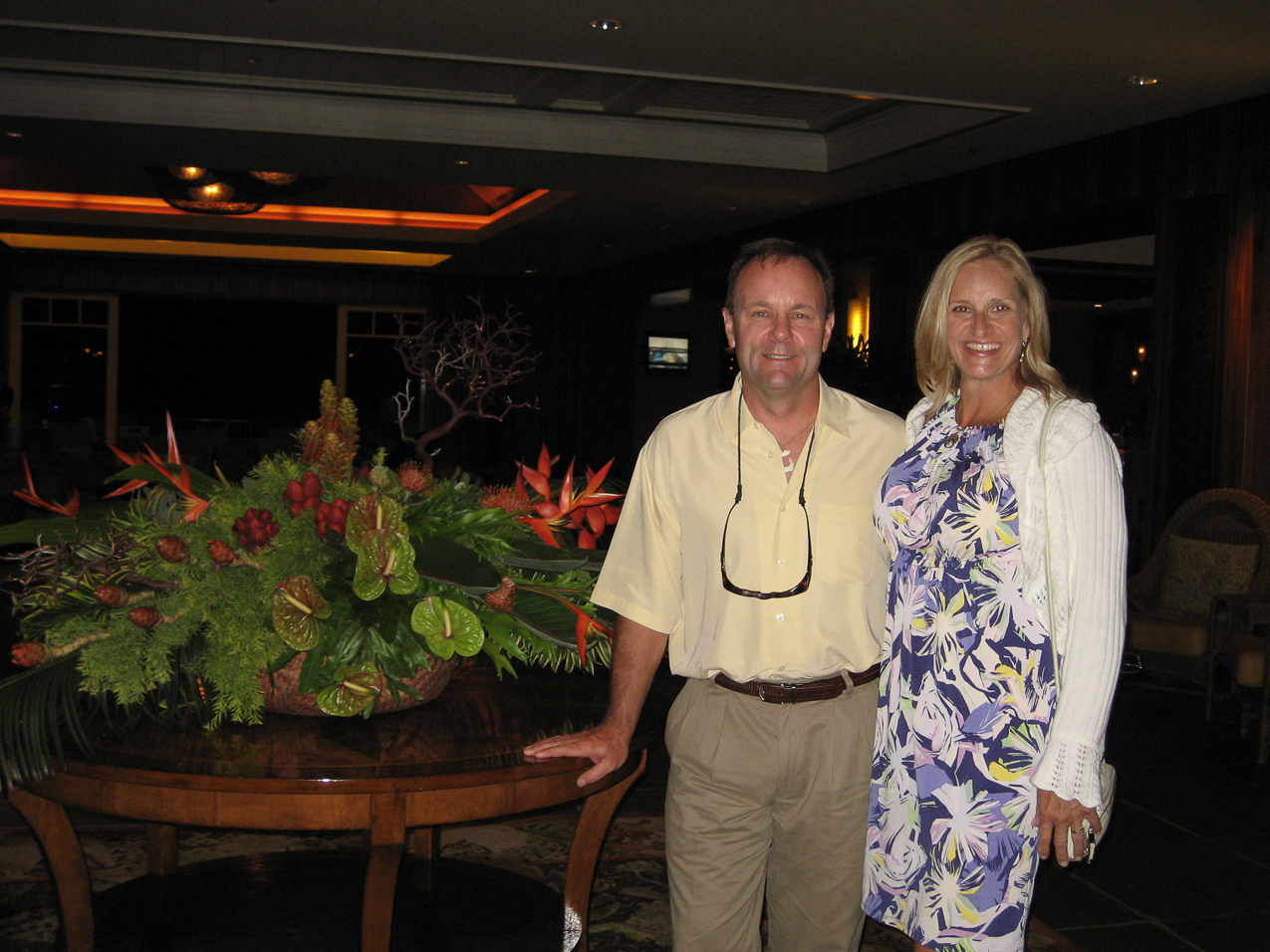 Plantation Resturant  ~~  Last night in Maui, great dinner!