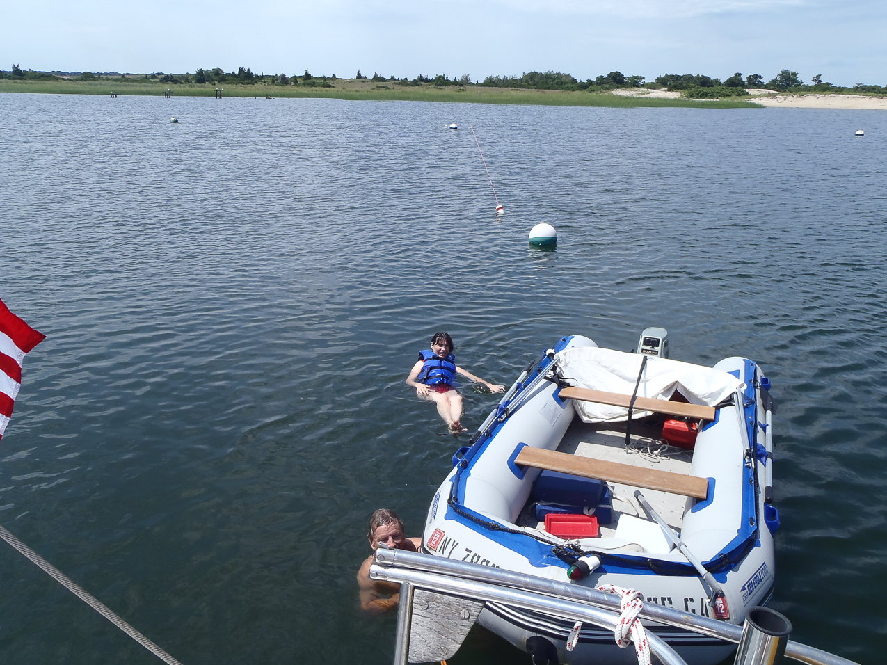 Bob and Joy up for a visit  ~~  Hangin on the 