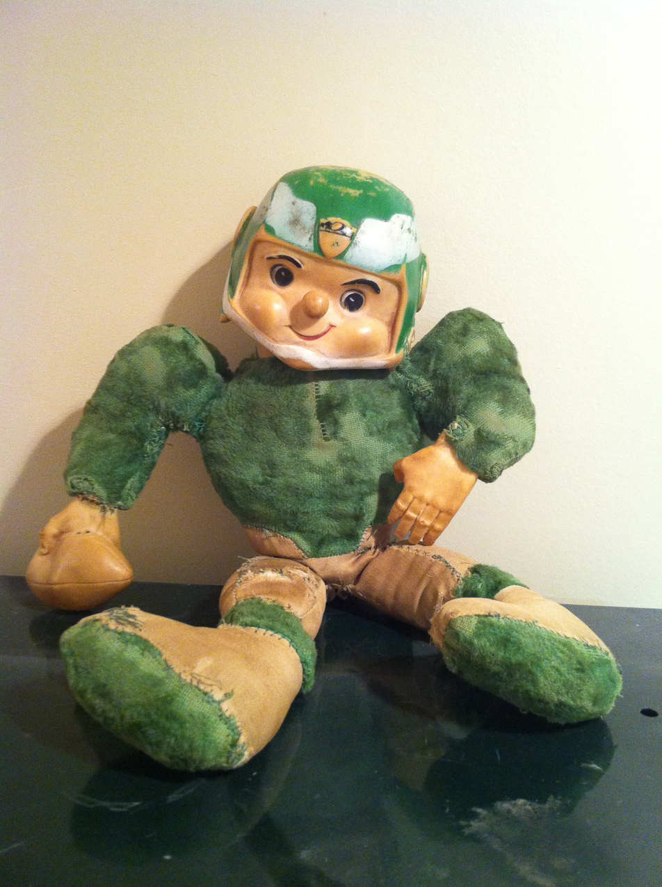 Football Guy  ~~  from when the Eagles were kelly green and good!