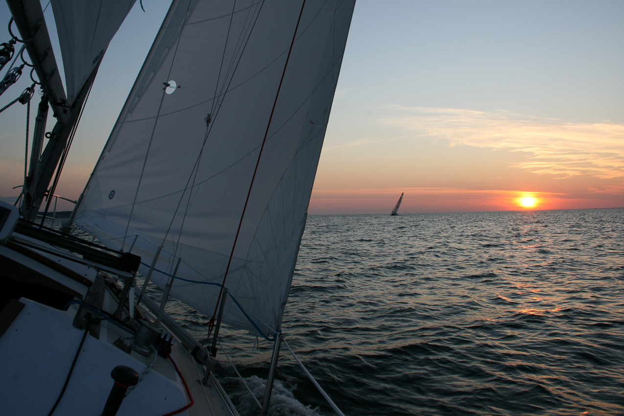 It was a VERY nice night.  ~~  Last in the race but FIRST in enjoyment and fun and the best crew/companion.