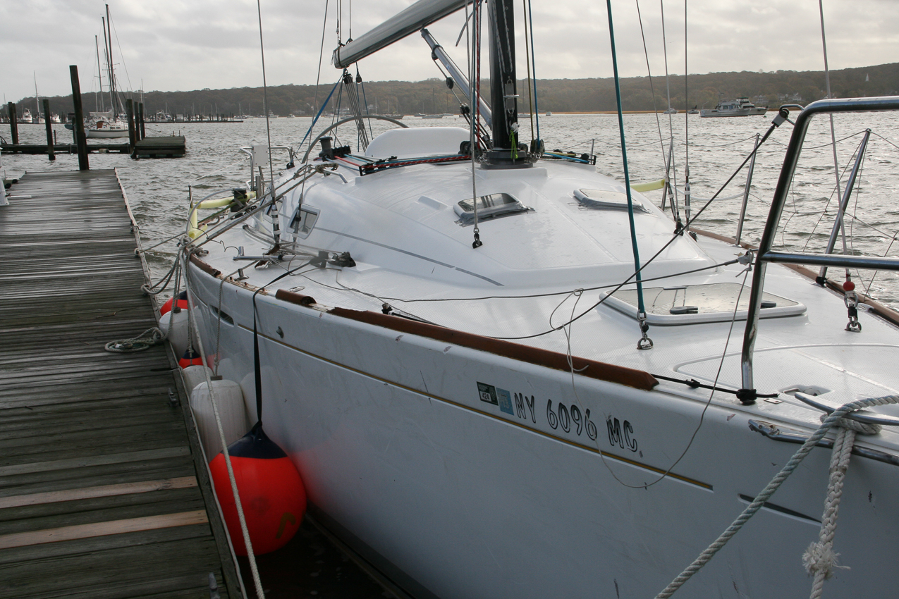 Hurricane Sandy come to town Nov 2012  ~~  s/v That's Ridiculous too on some heavy damage.