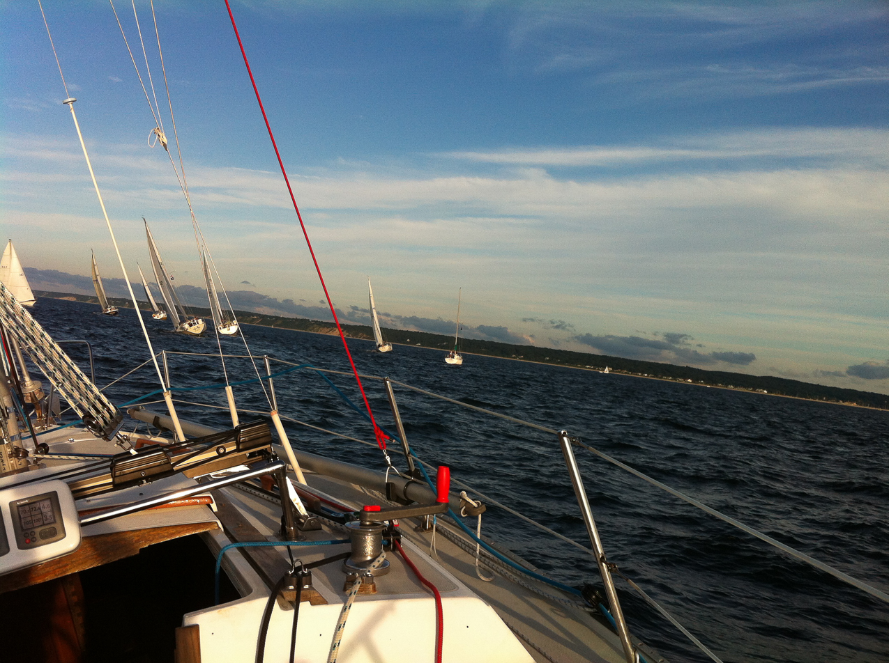 Back on the Sound for Double Handed 4 at the MSSA  ~~  went alone and got smoked and last place.