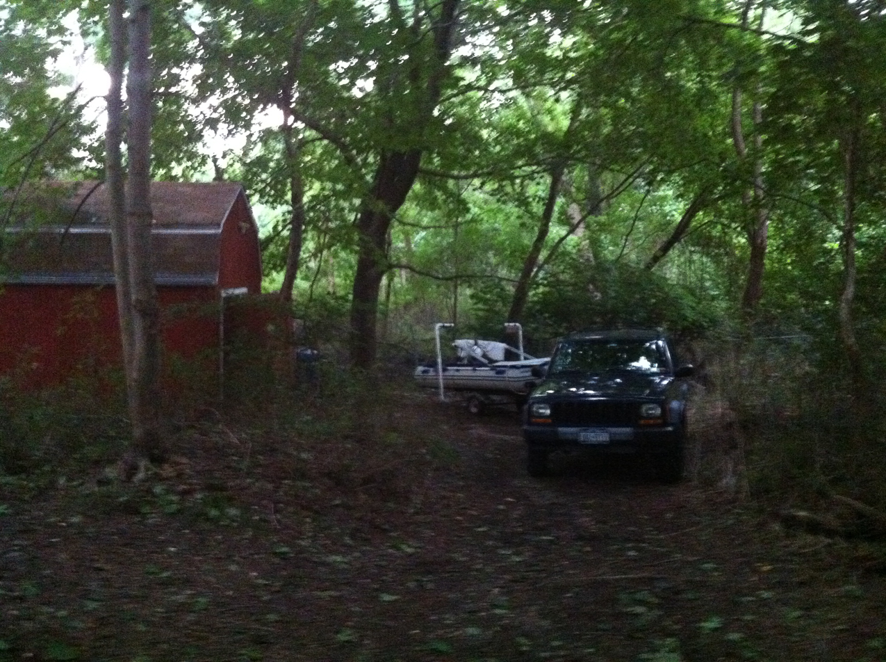 My 14 year old Jeep and the mighty dink  ~~  