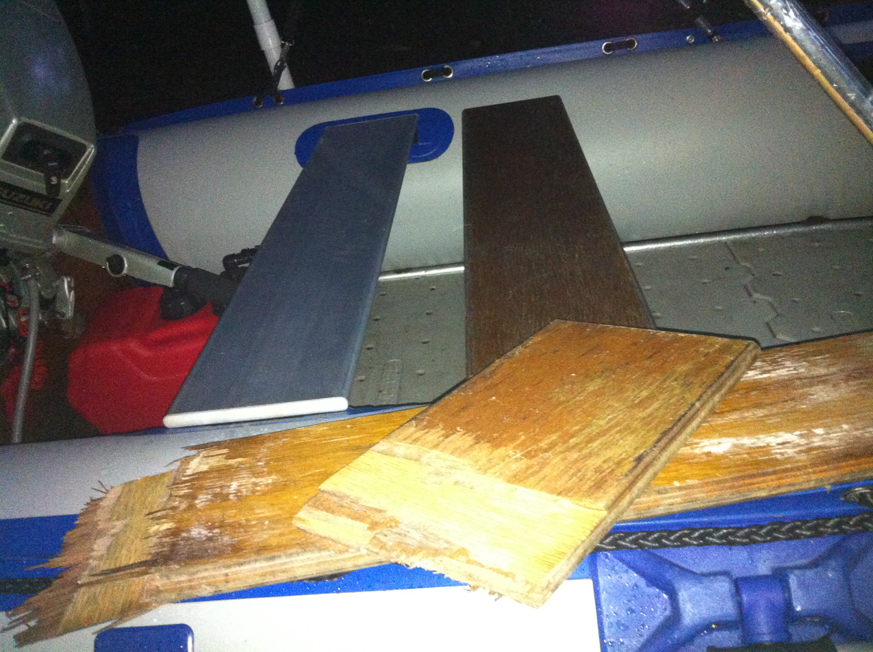 Seaeagle to the rescue!  ~~  This local company has stunning custmer service. I broke the seat on my 1984 dink - they GAVE me two aluminum replacements. SaWEET!