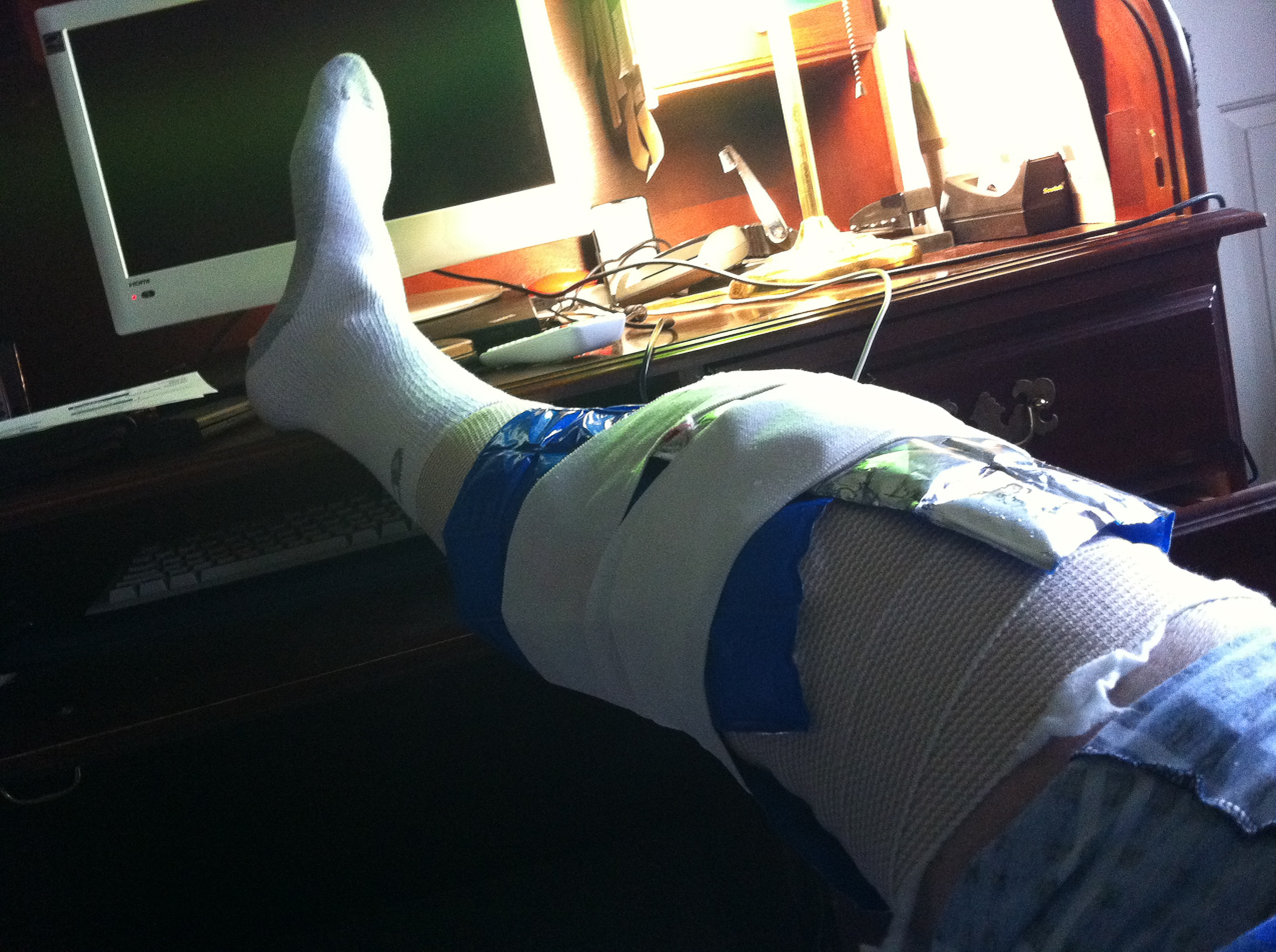 oops?  ~~  So we might have been procrastinating on some knee issues since 1974!!