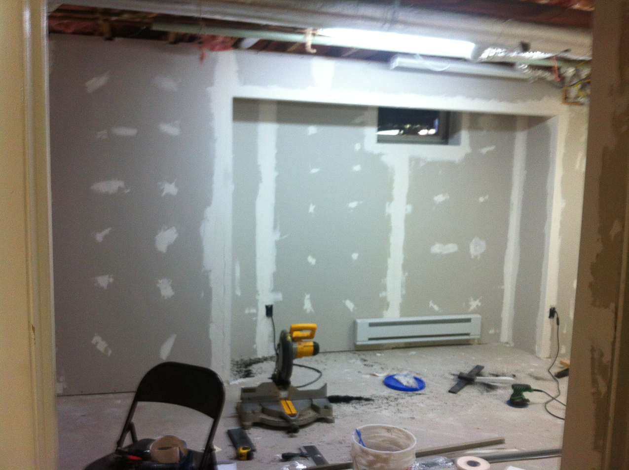 Dan's Room under construction  ~~  
