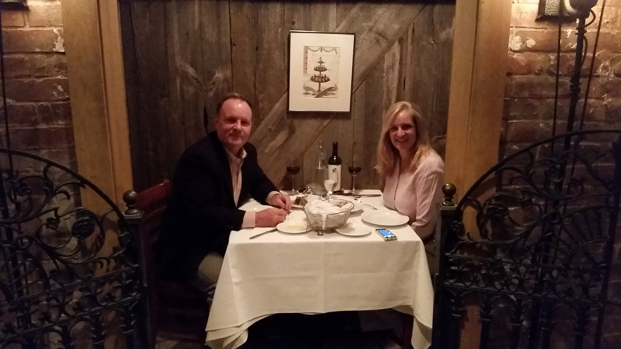 In the Love Shack at Orto's Restaurant  ~~  