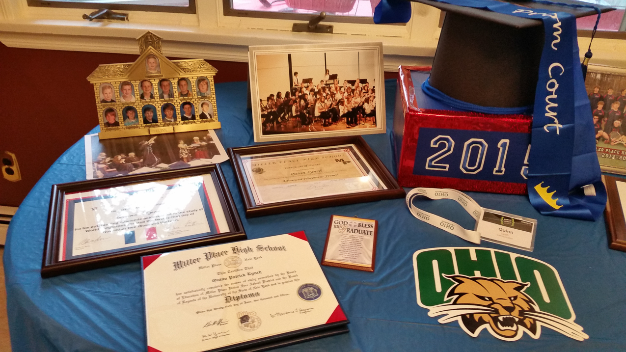 Quinn P. Lynch - Graduated!  ~~  mementos