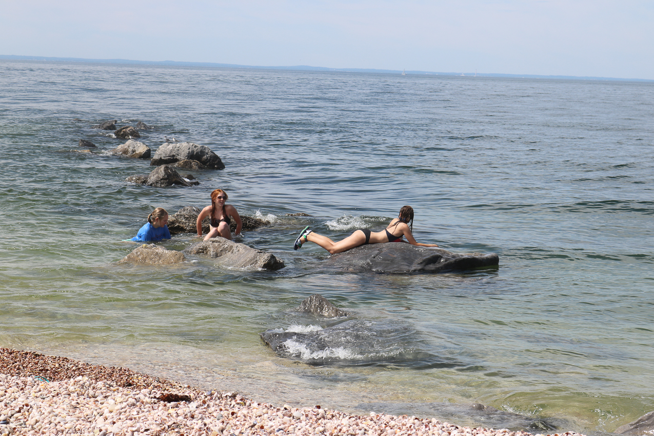 Flax Pond July Trip  ~~  Mary, Laura and Brittany
