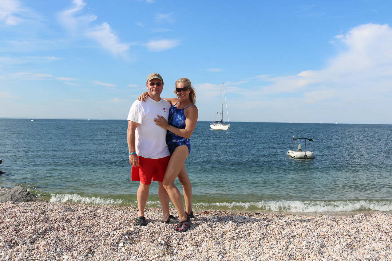 Flax Pond July Trip  ~~  Me and Gret w/ Akula and Super Dink in the background