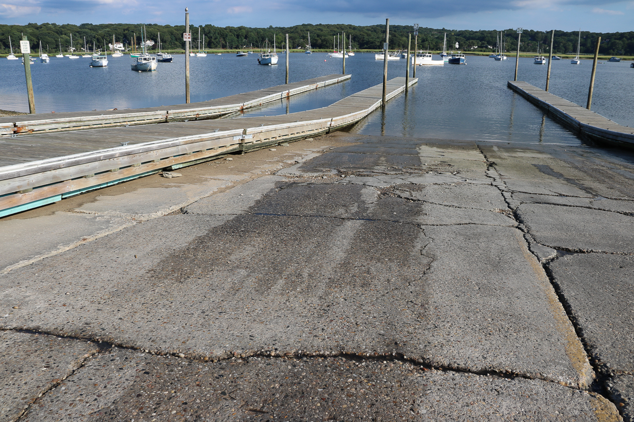 Town of Brookhaven Mt Sinai Harbor - years of disrepair actually getting worse.  ~~  