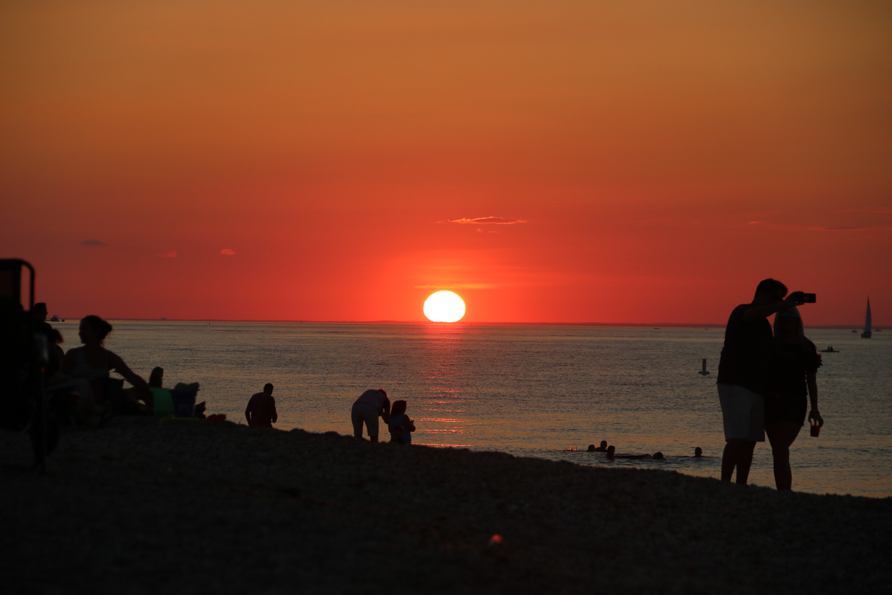 another nice night at Cedar Beach August 2016  ~~  