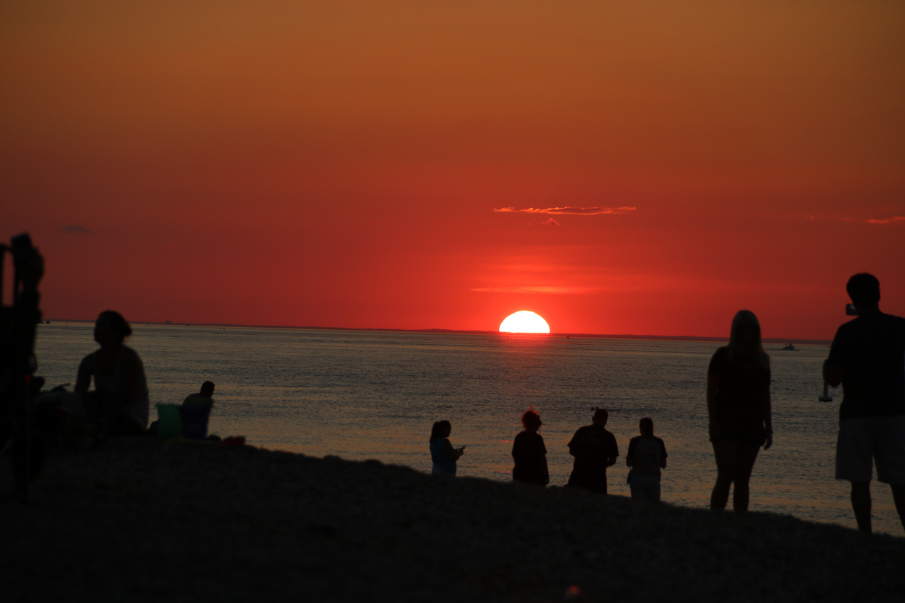 another nice night at Cedar Beach August 2016  ~~  